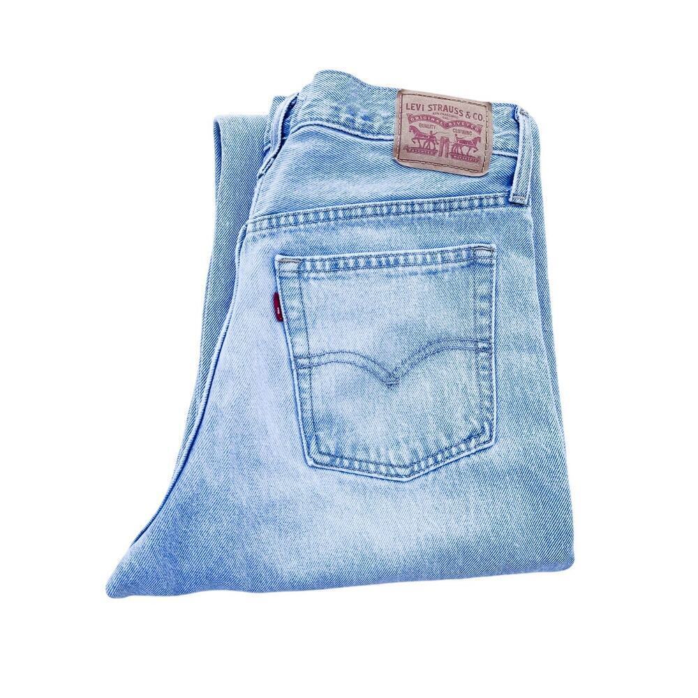 Levi's '94 Baggy Bootcut Light Wash Denim Jeans Size 28 x 31